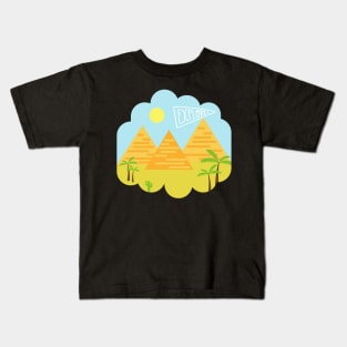 Adventure is my therapy Adventure Explore the world travel lover summer spring Kids T-Shirt